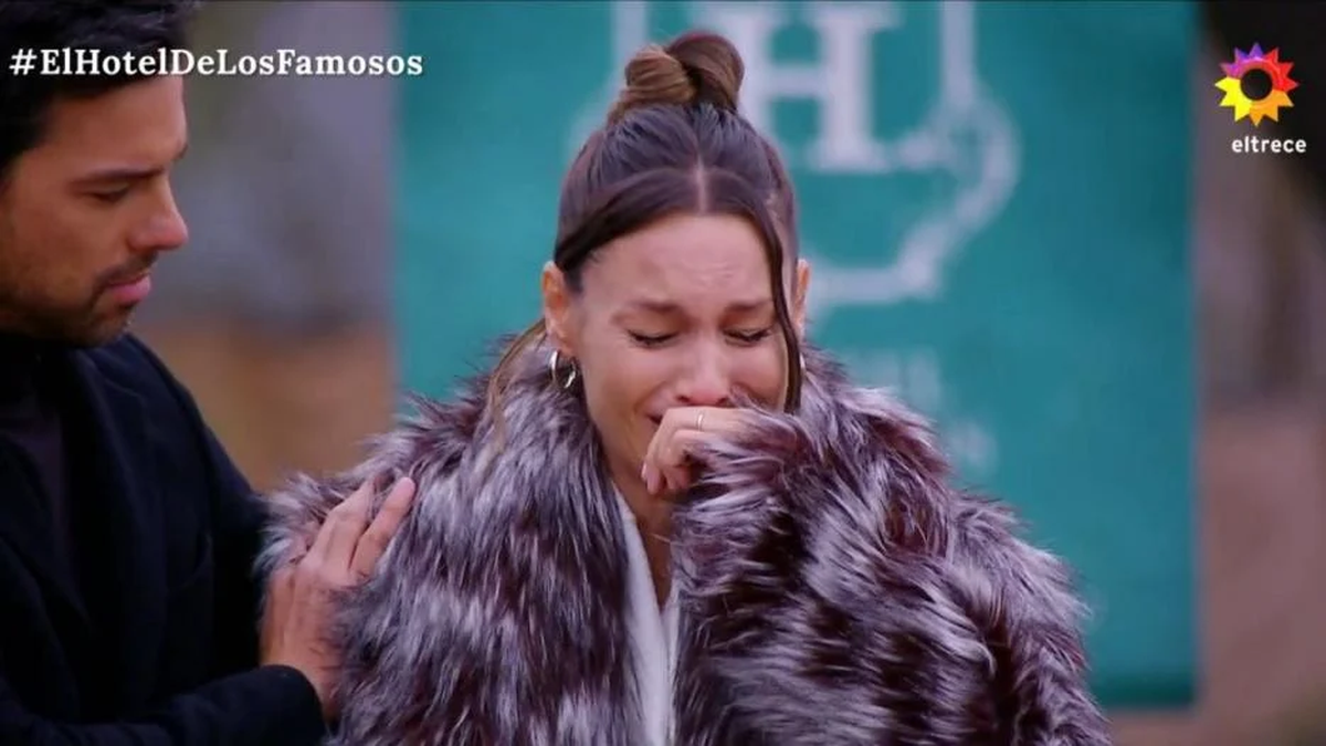Pampita rompió en llanto con la nueva eliminación de El Hotel de los Famosos