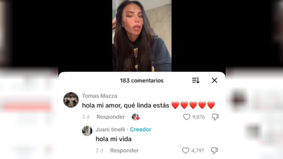 Juanita Tinelli y Tomás Mazza juntos