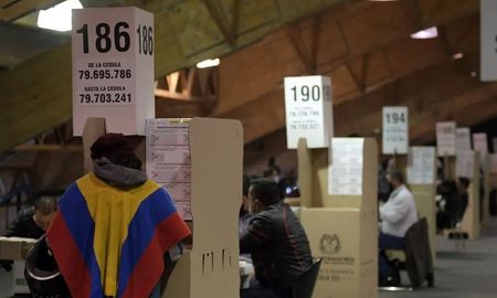 Se aguardan los resultados de las elecciones en Colombia. Se aguardan los resultados de las elecciones en Colombia.