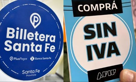 Los beneficios del programa Compre Sin IVA ya se hicieron extensivos a las compras realizadas con tarjeta de débito, a través de la aplicación Billetera Santa Fe. Los beneficios del programa Compre Sin IVA ya se hicieron extensivos a las compras realizadas con tarjeta de débito, a través de la aplicación Billetera Santa Fe.