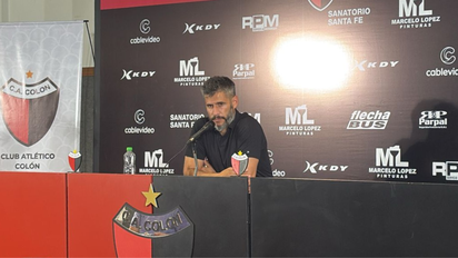 Ariel Pereyra analizó la derrota de Colón y lanzó una inesperada frase: 