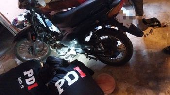 Robó una moto, lo siguieron por las cámaras del Centro de Monitoreo y lo detuvieron