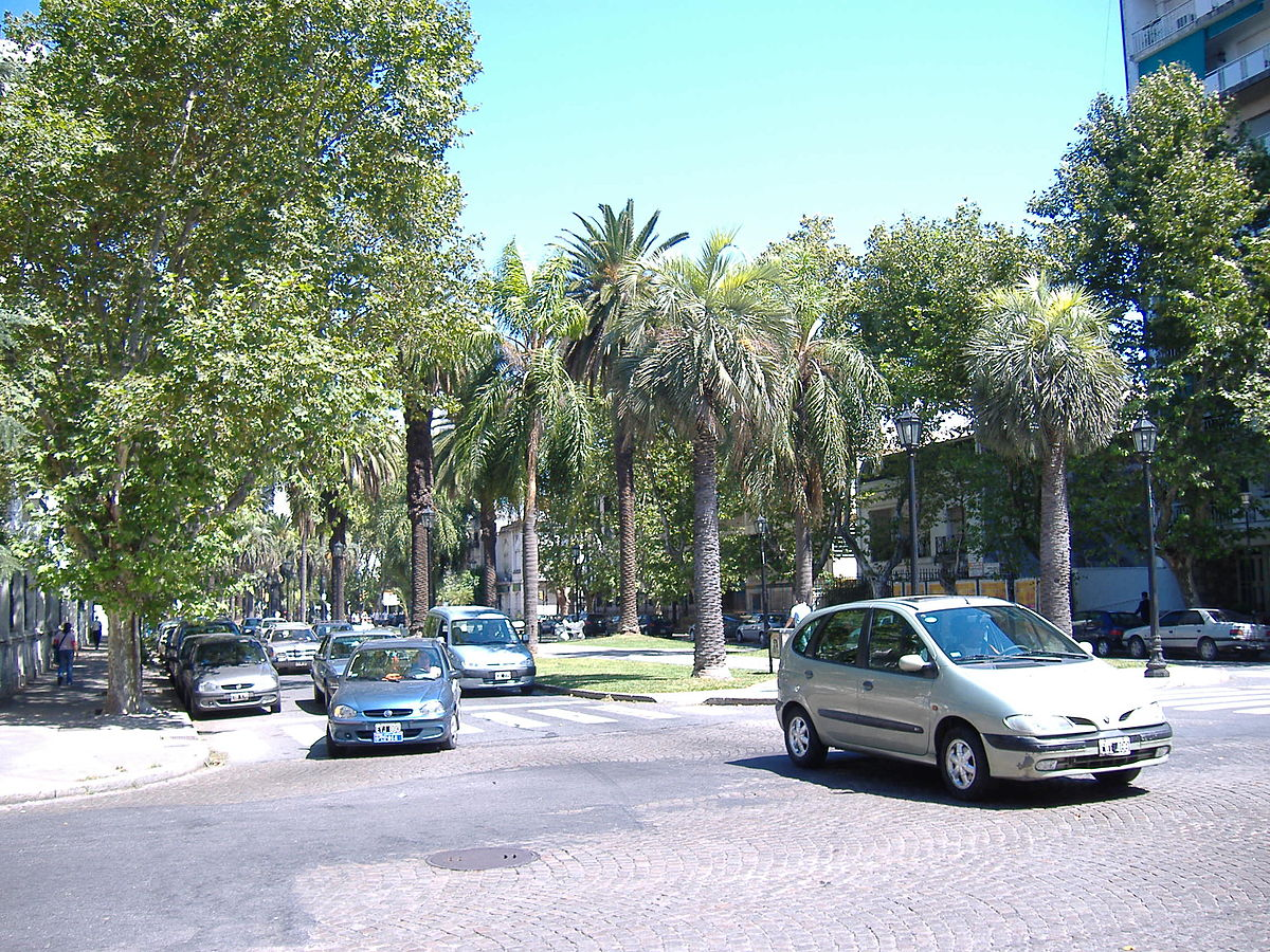 El Bulevar Oroño es una importante arteria de Rosario