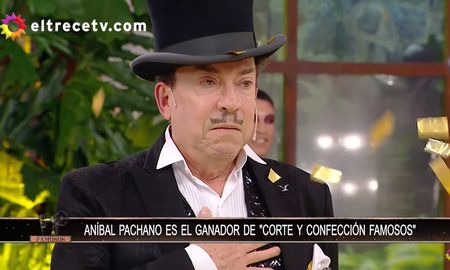 Aníbal Pachano se consagró como el ganador de Corte y Confección Famosos Aníbal Pachano se consagró como el ganador de Corte y Confección Famosos