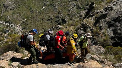 Rescate en las Altas Cumbres: seis horas para salvar a una joven herida en Córdoba