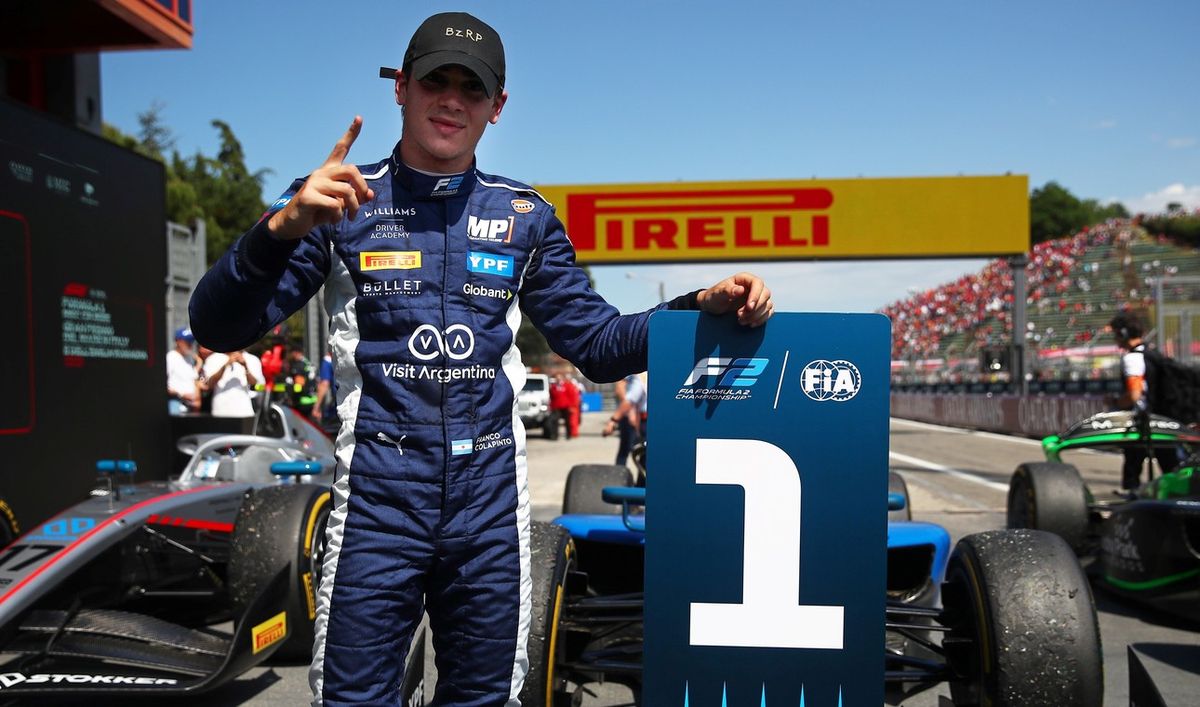 Colapinto y una maniobra a lo Traverso