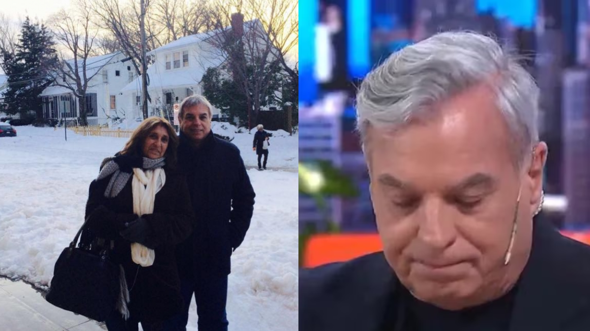 Carlos Monti se quebró en vivo al revelar la enfermedad que padece su esposa.