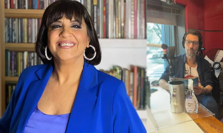 La Negra Vernaci dejó su posición porque los acrílicos que mantienen la distancia de la gente adentro del estudio de Radio Pop no estaban en condiciones. &nbsp;
