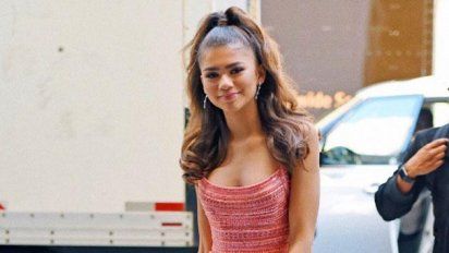 Zendaya sorprendió con un vestido 
