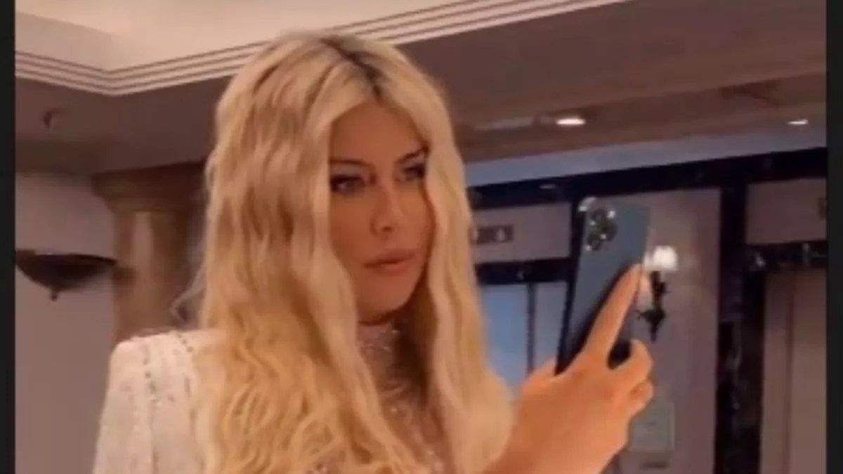 ¿Wanda Nara tiene tres piernas?: la foto viral que causó asombro y hasta terror