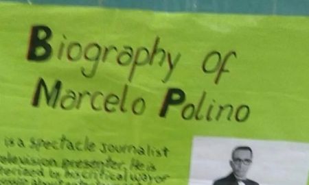 Insólito: entró a votar en las Paso 2021 y se encontró con una extraña biografía de Marcelo Polino en el aula Insólito: entró a votar en las Paso 2021 y se encontró con una extraña biografía de Marcelo Polino en el aula