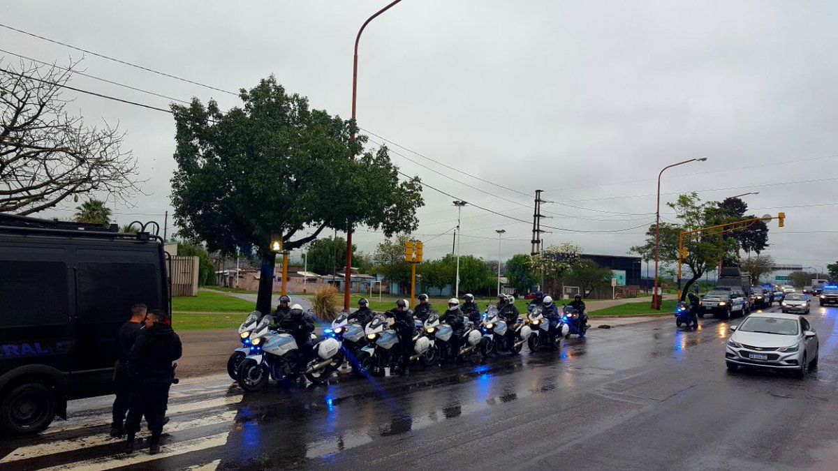 Llegaron fuerzas federales a la ciudad y alrededores
