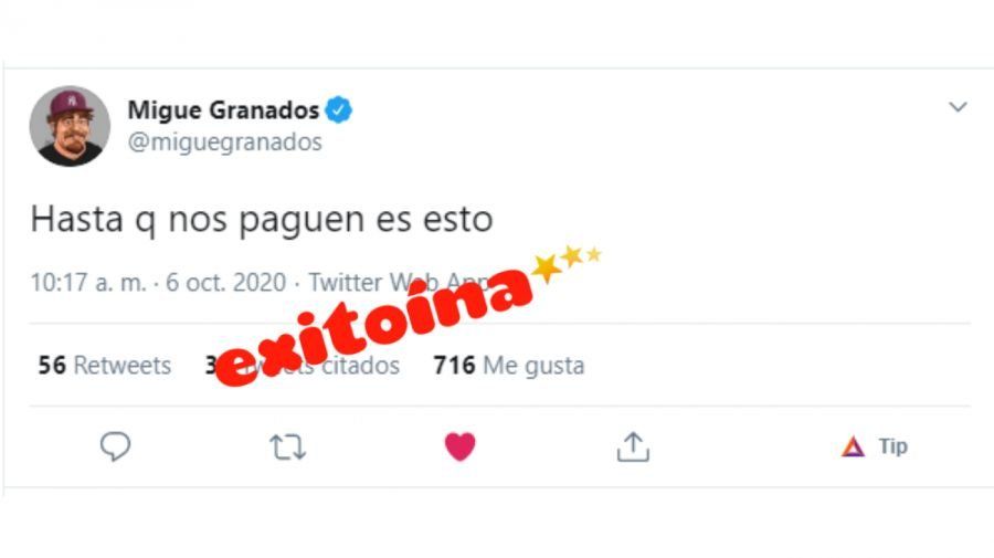 EL TUIT QUE BORRÓ MIGUE