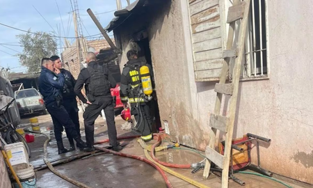 Dos nenas de 2 y 5 años murieron en un incendio en Mendoza. Dos nenas de 2 y 5 años murieron en un incendio en Mendoza.