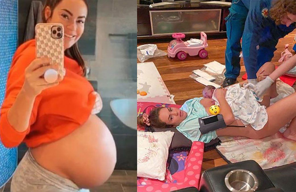 Influencer di&oacute; a luz en su propia casa.