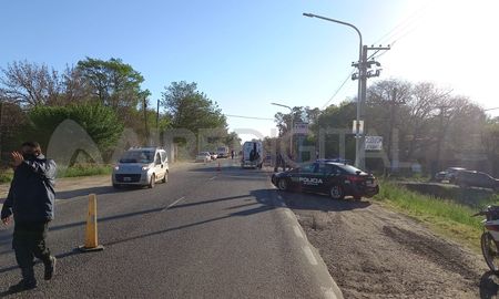 El tránsito tuvo demoras a causa de siniestro vial. El tránsito tuvo demoras a causa de siniestro vial.
