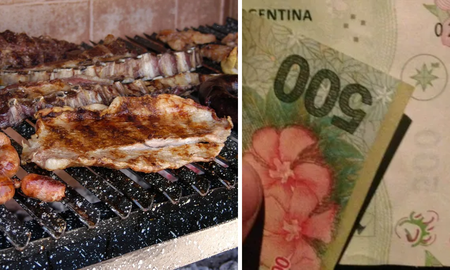 Un youtuber argentino mostró cuántos kilos de asado se puede comprar con $500. Un youtuber argentino mostró cuántos kilos de asado se puede comprar con $500.