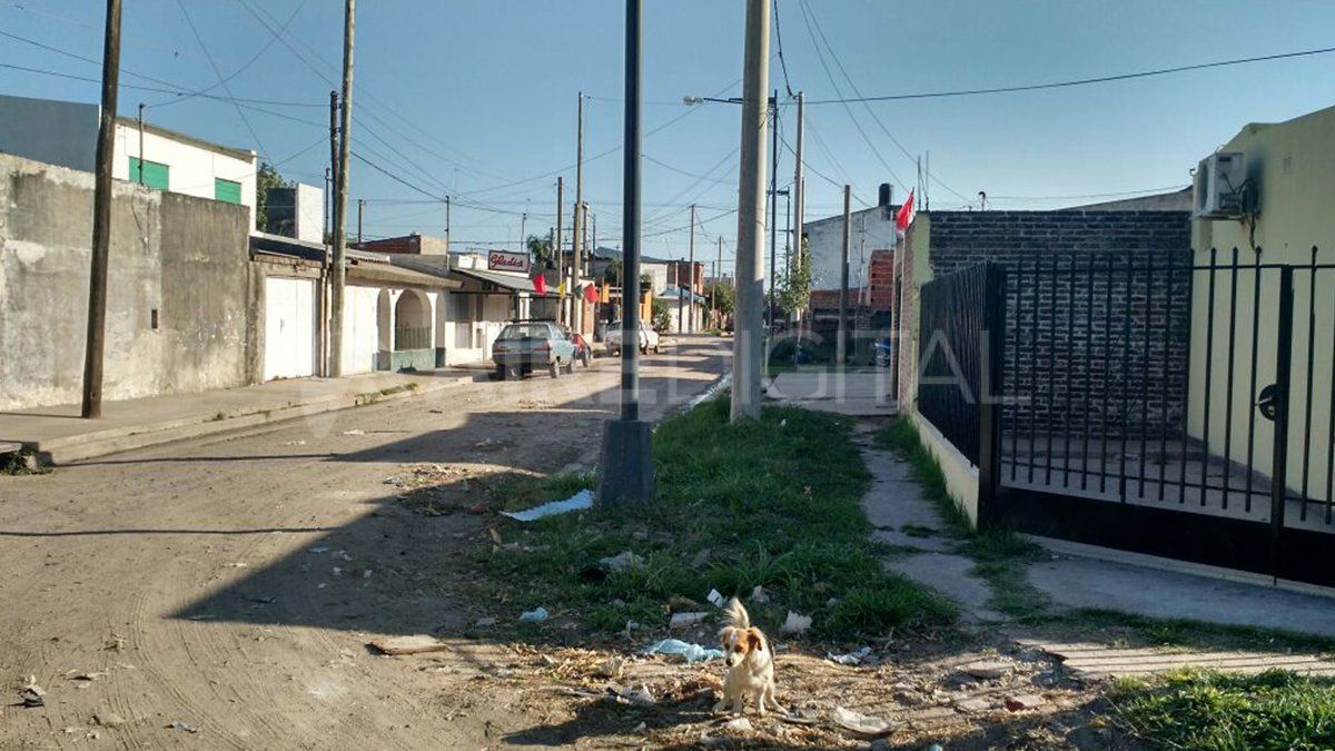 El barrio donde ocurrió el crimen de Mansilla. 