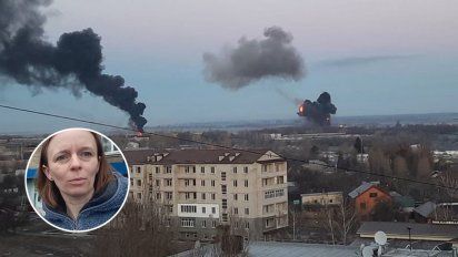Darina Tkachenko, desde Kiev, contó cómo son las primeras horas en Ucrania tras el ataque de Rusia.