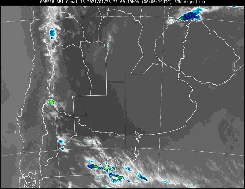 Los modelos climáticos prevén para este domingo condiciones climáticas similares a las que se registraron el sábado.