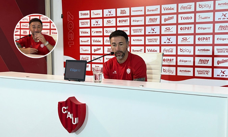 La pregunta que descolocó al Kily González tras el empate de Unión contra River: Me hiciste reír... La pregunta que descolocó al Kily González tras el empate de Unión contra River: Me hiciste reír...
