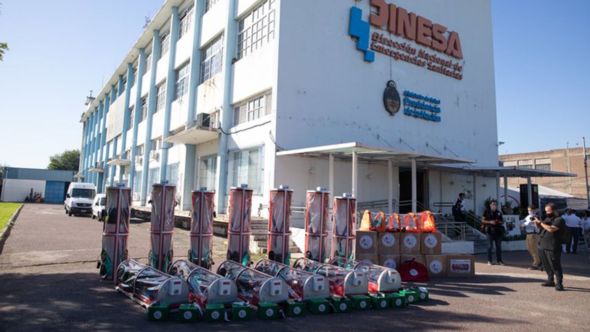 La donación fue realizada a través del programa de asistencia humanitaria del Departamento de Defensa de los Estados Unidos.