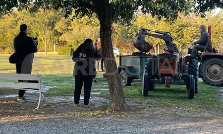 El procedimiento, a cargo de la PDI, se lleva a cabo en un cementerio privado ubicado en la localidad de Monte Vera. El procedimiento, a cargo de la PDI, se lleva a cabo en un cementerio privado ubicado en la localidad de Monte Vera.