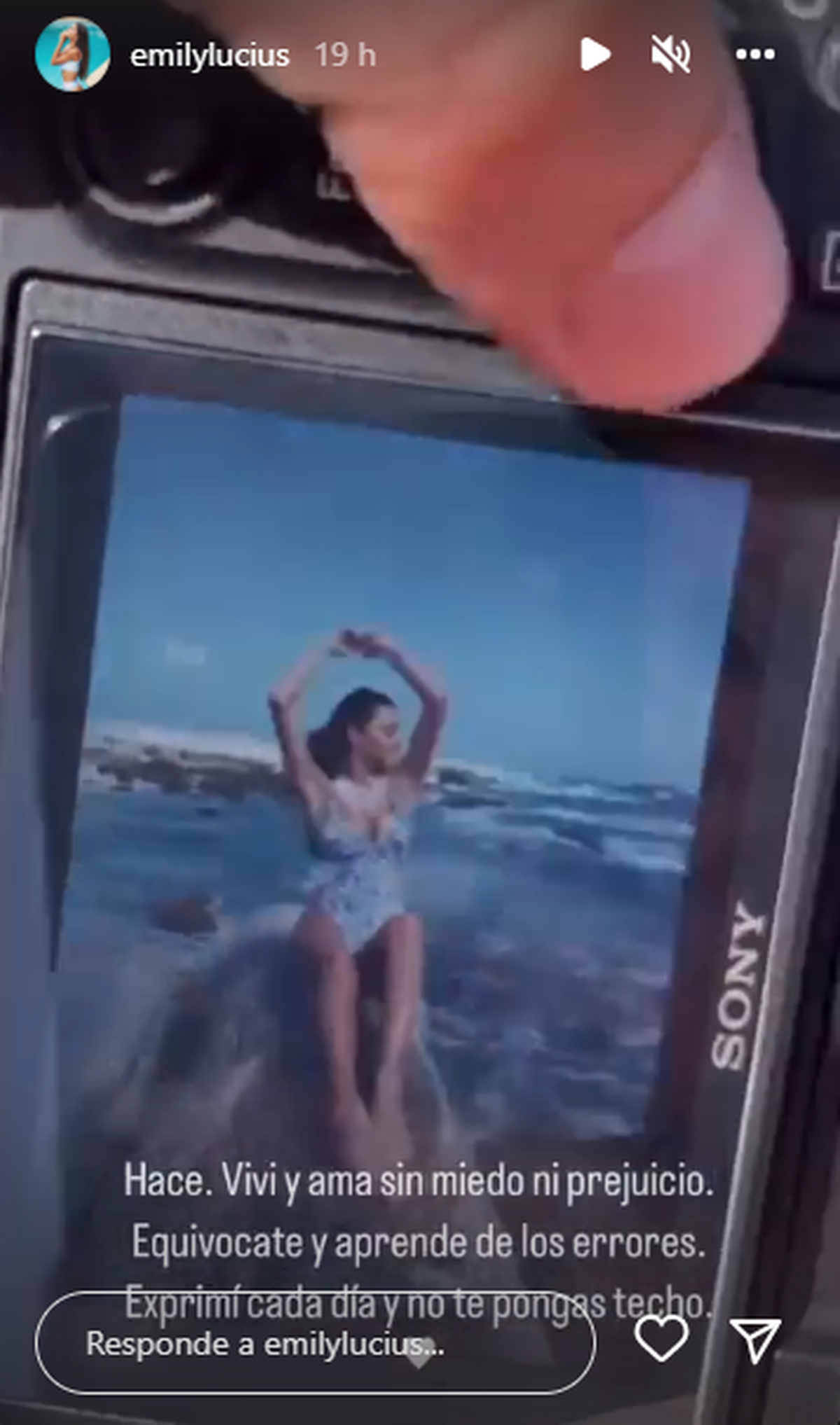 La reflexión de Emily Lucius.