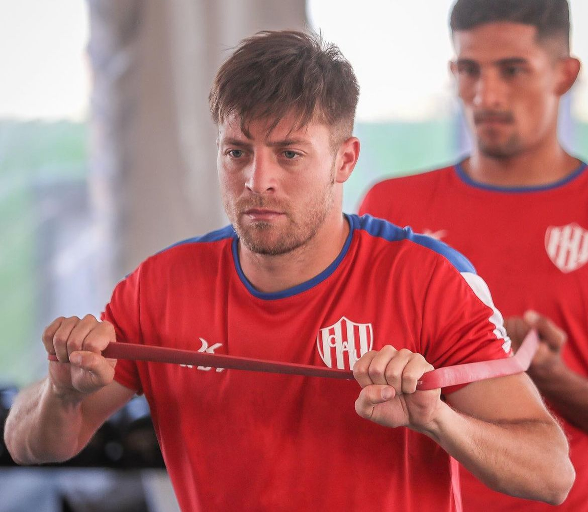 Federico Vera entrena diferenciado por un golpe y es duda para jugar contra Sarmiento. Federico Vera entrena diferenciado por un golpe y es duda para jugar contra Sarmiento.