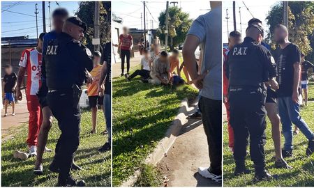 El muchacho de 24 años fue retenido por un grupo de vecinos hasta la llegada de la policía El muchacho de 24 años fue retenido por un grupo de vecinos hasta la llegada de la policía