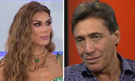 Se viralizó un video de Fabián Gianola agrediendo a Flor de la V Se viralizó un video de Fabián Gianola agrediendo a Flor de la V