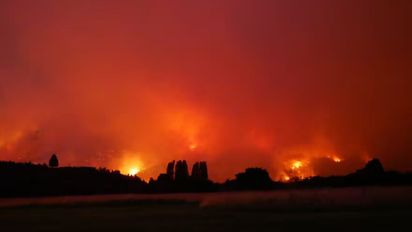 Incendios en Cholila, Chubut: 