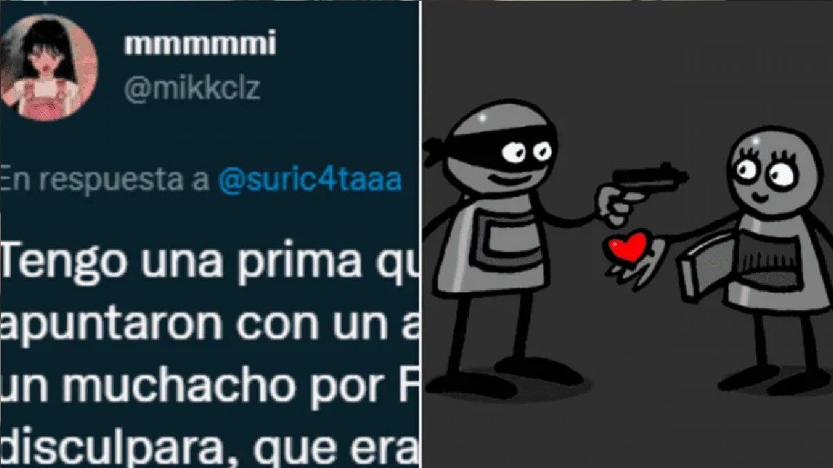 Se enganchó con el asaltante que la apuntó con un arma y tuvieron un hijo: Era su trabajo