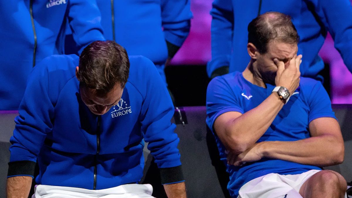 Las imágenes de Federer y Nadal en la Laver Cup, llorando desconsolados, dieron la vuelta al mundo.