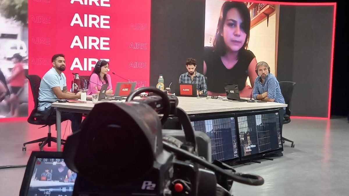 Sandra, del Colectivo Feminista de Carcarañá, denunció que Celia Acosta fue abandonada por las autoridades