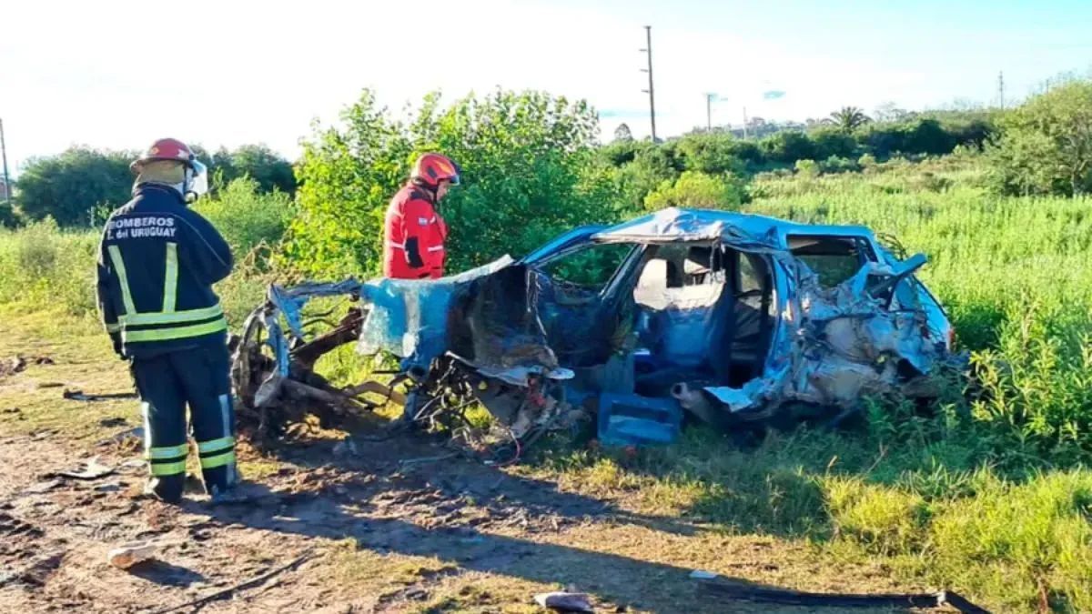 Un grave accidente de tránsito ocurrió en la tarde de este martes en uno de los accesos a Concepción del Uruguay