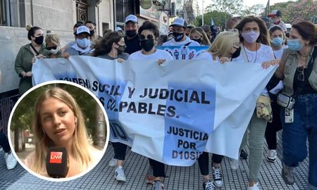 La cronista de Los Ángeles de la Mañana detalló el descontrol en la marcha por Diego Maradona La cronista de Los Ángeles de la Mañana detalló el descontrol en la marcha por Diego Maradona