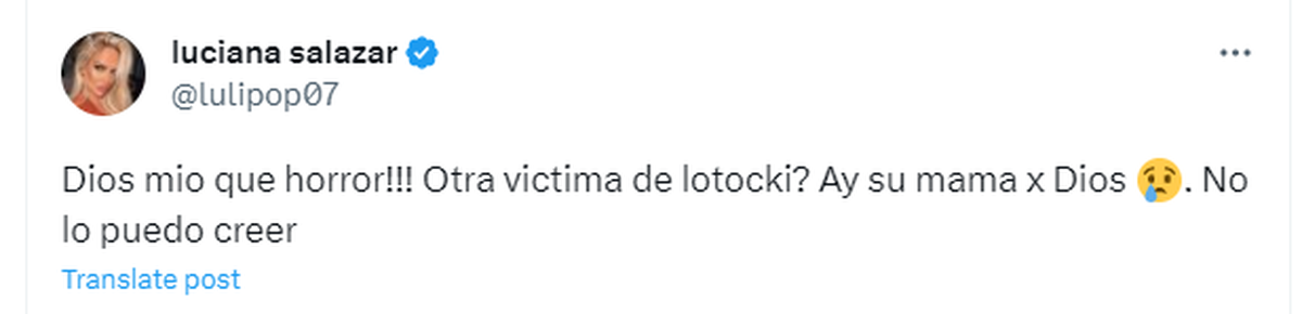 Los famosos y famosas se despidieron de Mariano Caprarola