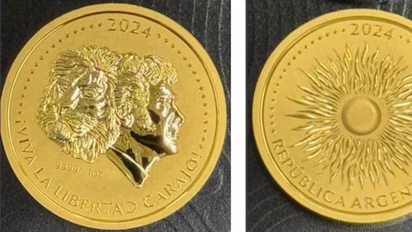 Caso $LIBRA: Novelli planeaba lanzar monedas de oro y merchandising con la cara de Javier Milei