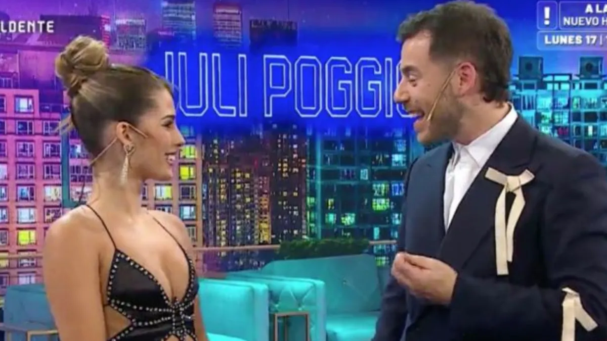 Julieta Poggio se cruzó con Pampita en los Martín Fierro 2023, quien le dio un impensado consejo. Julieta Poggio se cruzó con Pampita en los Martín Fierro 2023, quien le dio un impensado consejo.