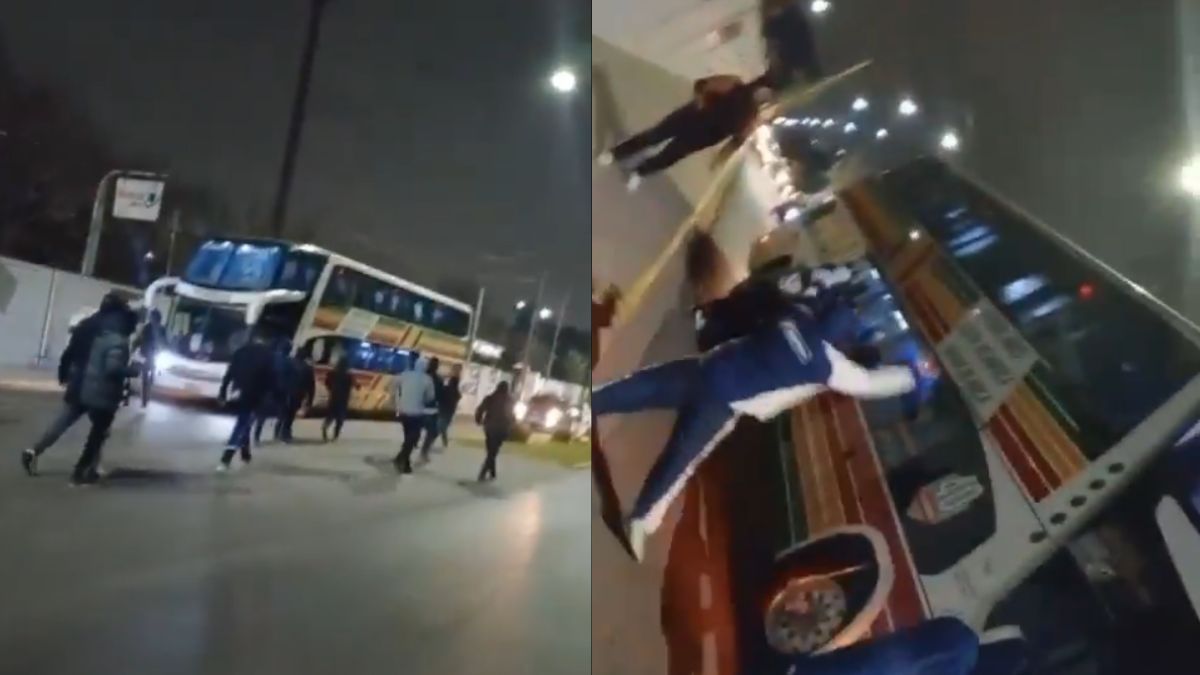 Crisis en Quilmes: los hinchas atacaron el micro de los jugadores y los amenazaron