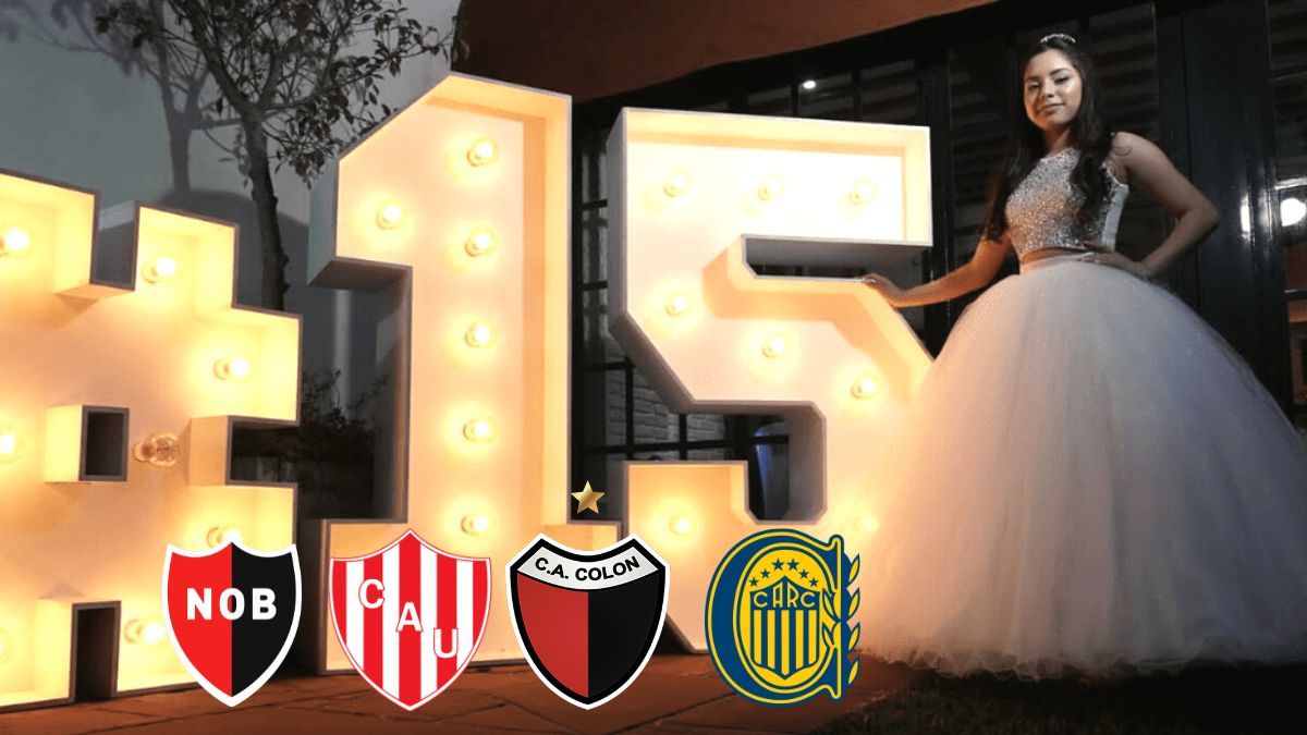 Un club del fútbol argentino abre el estadio para que las quinceañeras se saquen fotos.