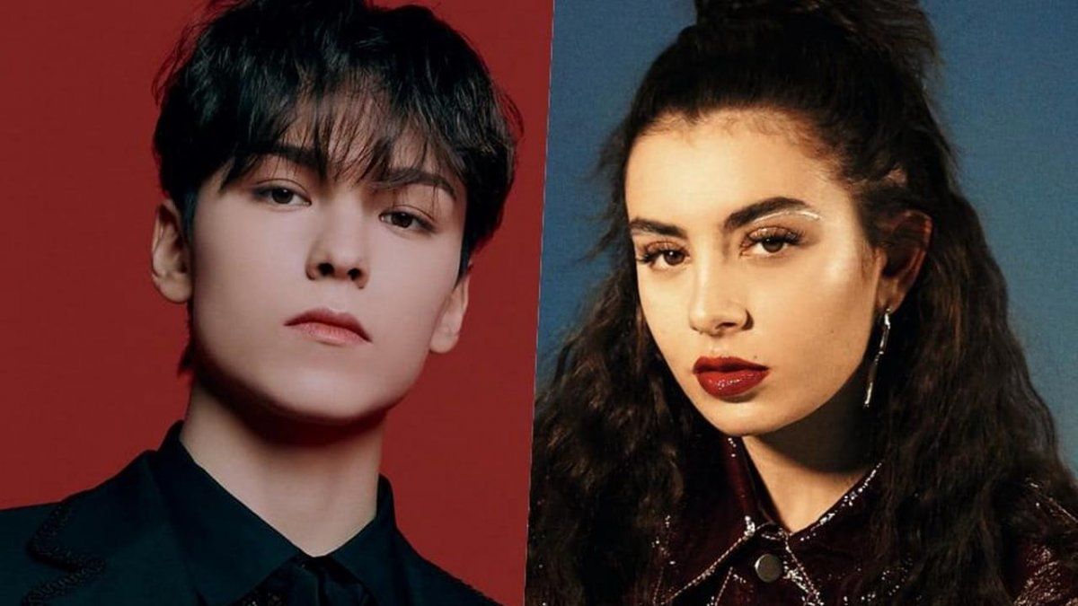 La cantante y el integrante del grupo de Kpop