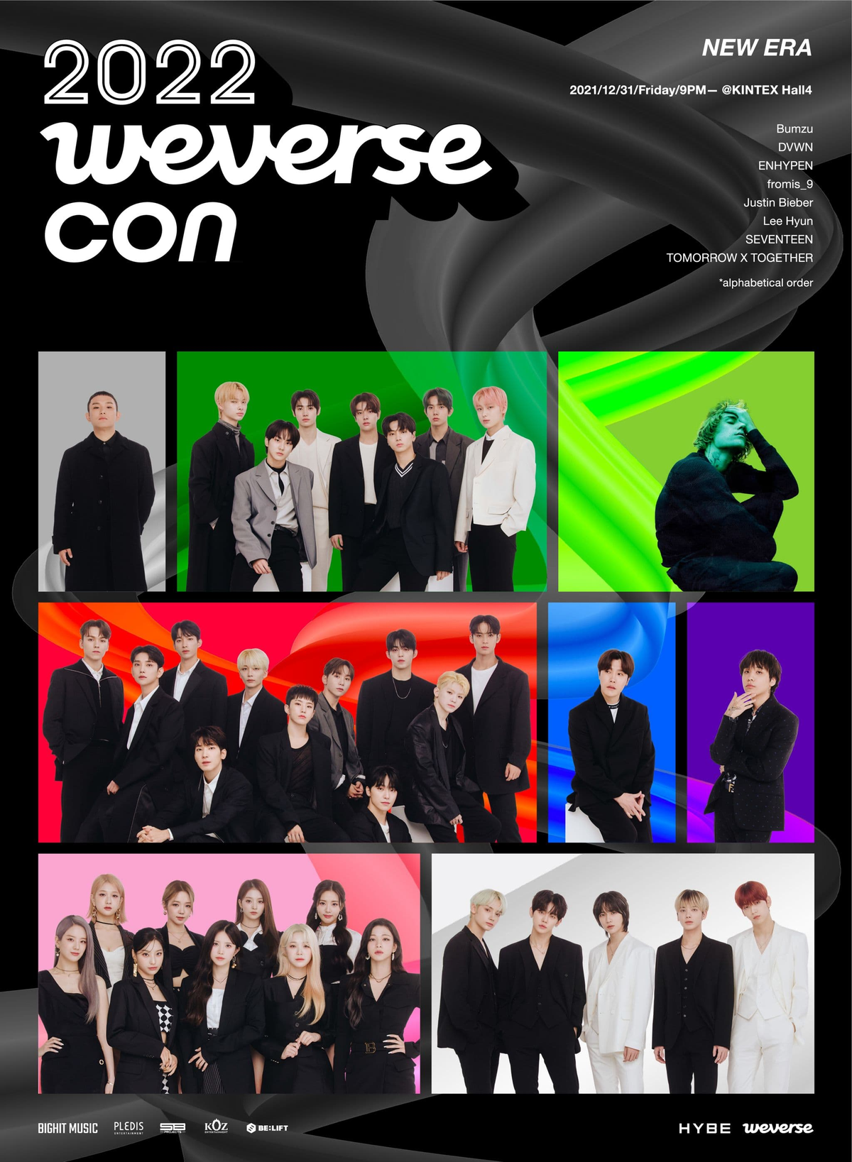 "2022 Weverse Con (New Era)", el evento de fin de a&ntilde;o de HYBE.