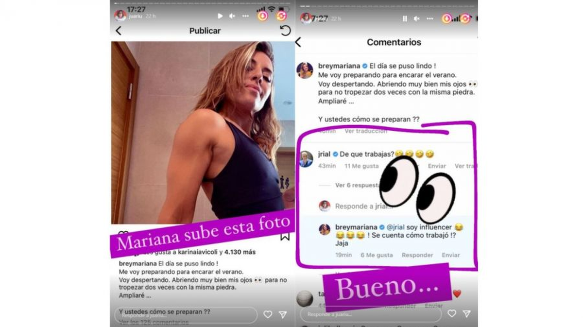 Qué hay entre Rial y Mariana Brey