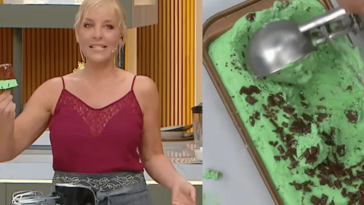 Helado de menta granizada: la sencilla receta de Jimena Monteverde para disfrutar de un postre diferente Helado de menta granizada: la sencilla receta de Jimena Monteverde para disfrutar de un postre diferente