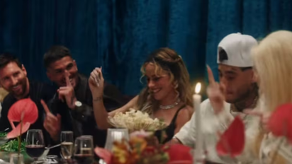 Tini Stoessel paraliza las redes: Messi, Susana y De Paul juntos en su nuevo video 