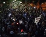 la caravana de perotti hasta casa de gobierno desde el drone de aire la caravana de perotti hasta casa de gobierno desde el drone de aire