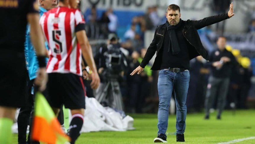 Coudet definió en una frase el partido contra Estudiantes