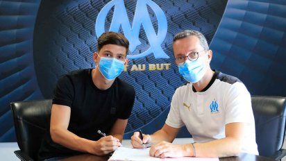 Leonardo Balerdi firmó y es nuevo jugador del Marsella de Francia